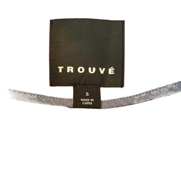 Trouvé Blazer Long Sleeves Womens S Red Single Fitted Breasted Stretch - Picture 14 of 14